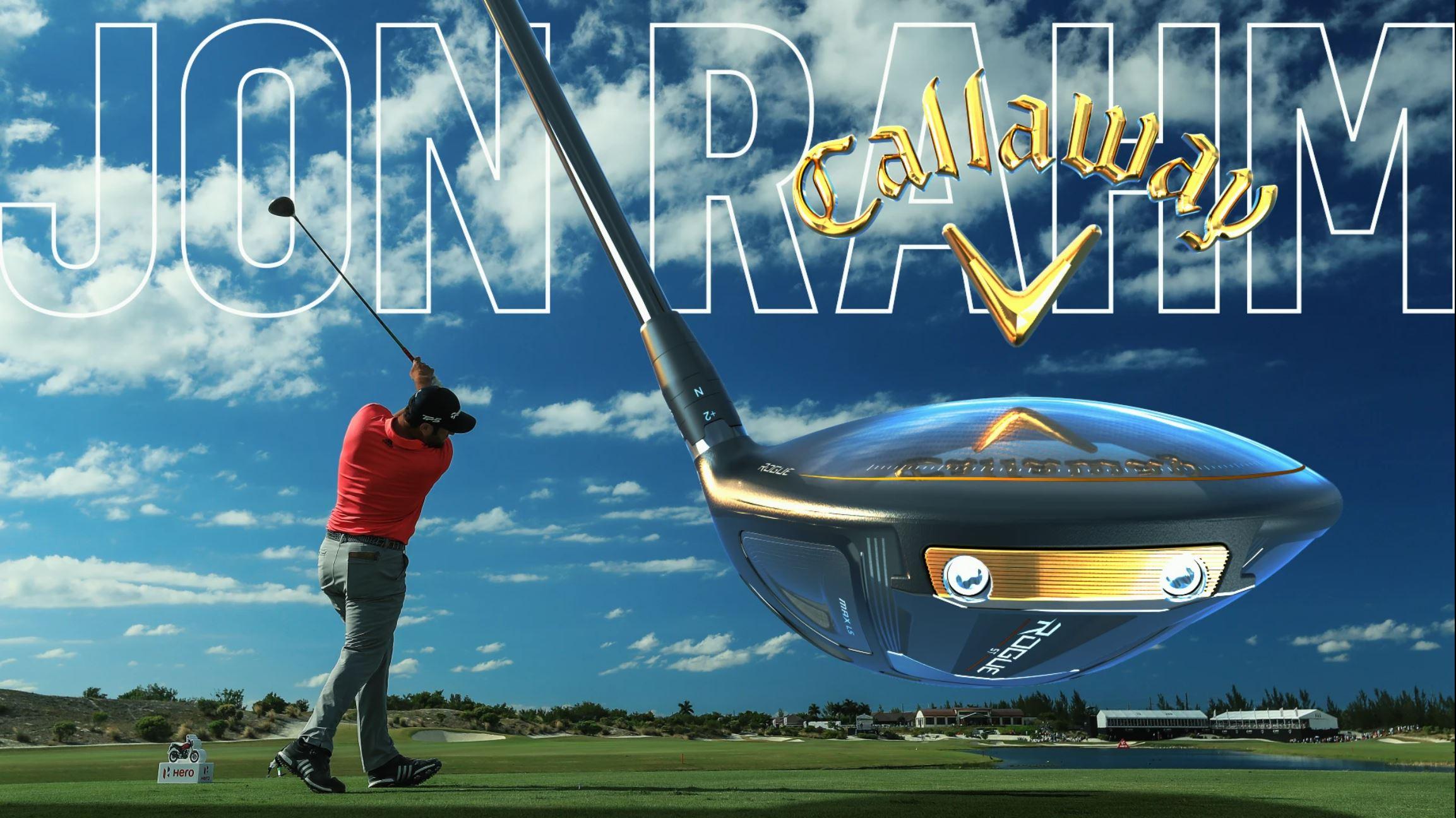 Callaway — Jon Rahm campaign graphic